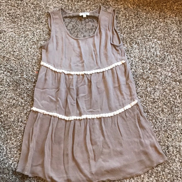 Umgee Dresses & Skirts - Beige Dress